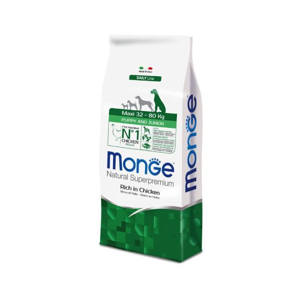 Monge Natural Superpremium Maxi Puppy Junior 3kg Monge Natural Superpremium Maxi Puppy Junior 3kg